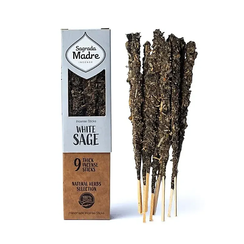 White Sage Herbal Incense Sticks White Sage Herbal Incense Sticks