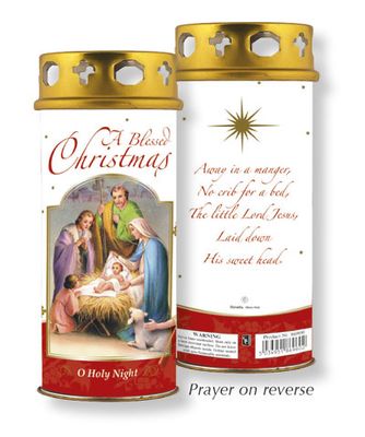 A Blessed Christmas Candle