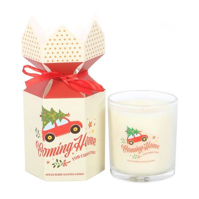 Coming Home Christmas Candle