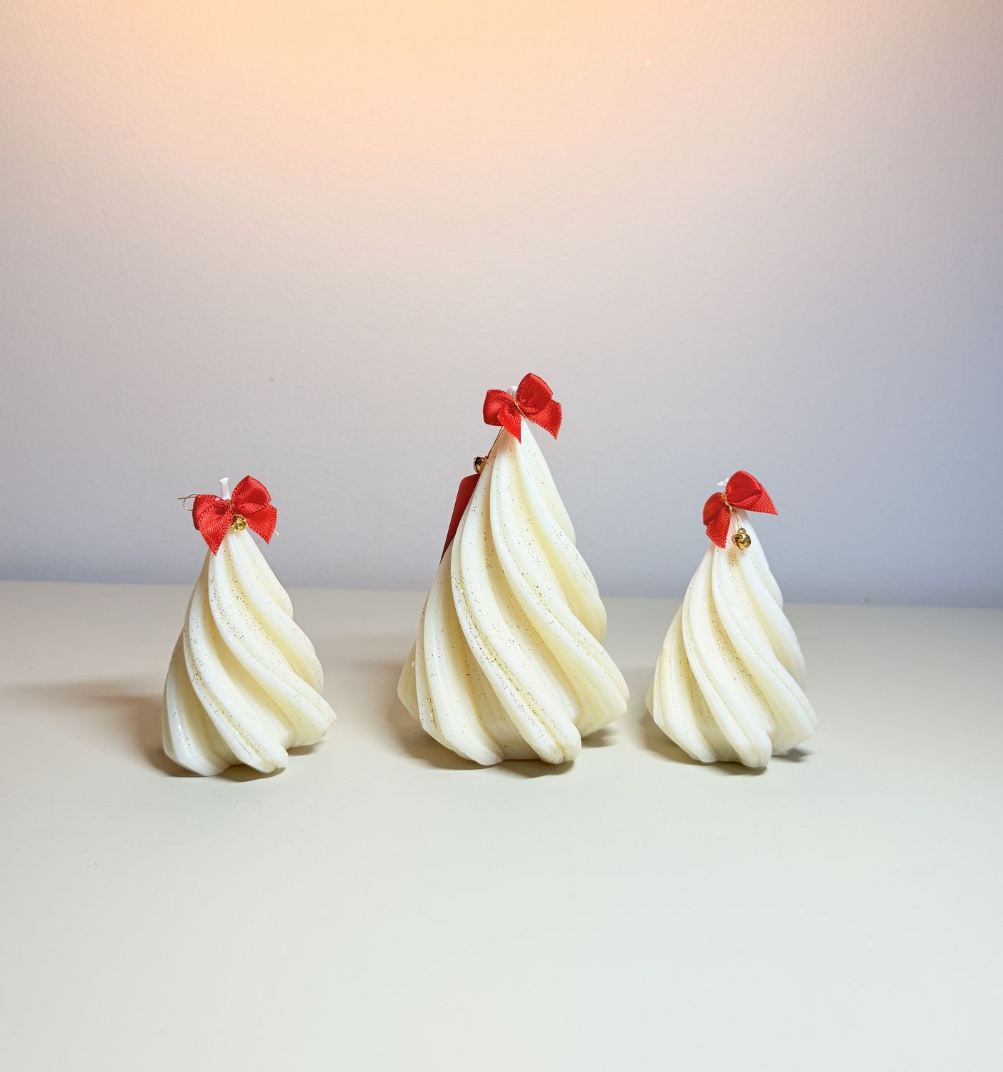 Zestaw świec „Trzy choinki”