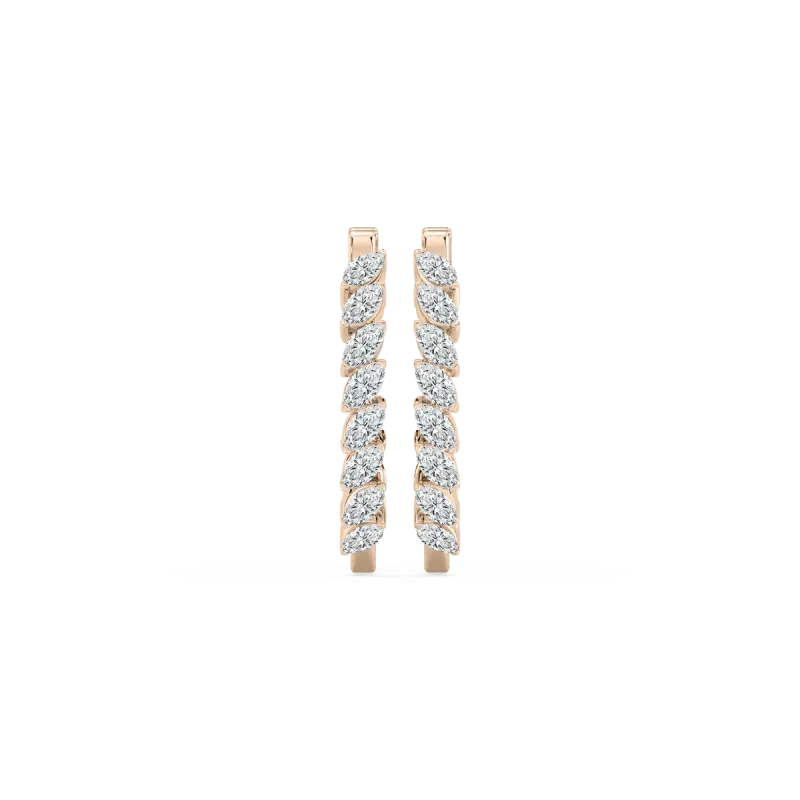 1.50 Carat Marquise Diamond Wana Hoop And Balis