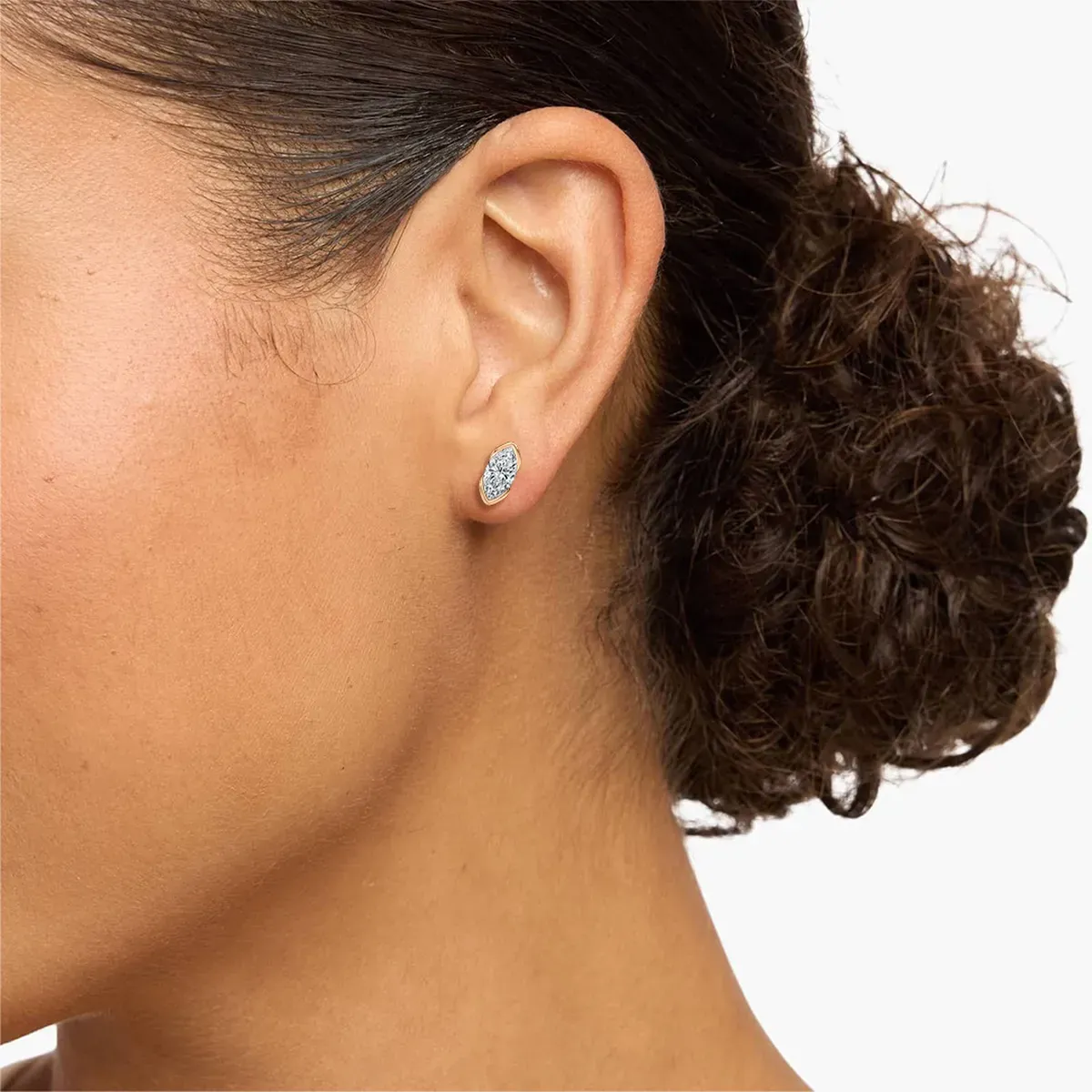 2 Carat Marquise Diamond Lisbeth Stud Earring