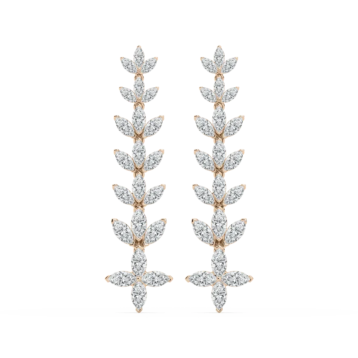 9 Carat Marquise Diamond Merrick Fashion Earring