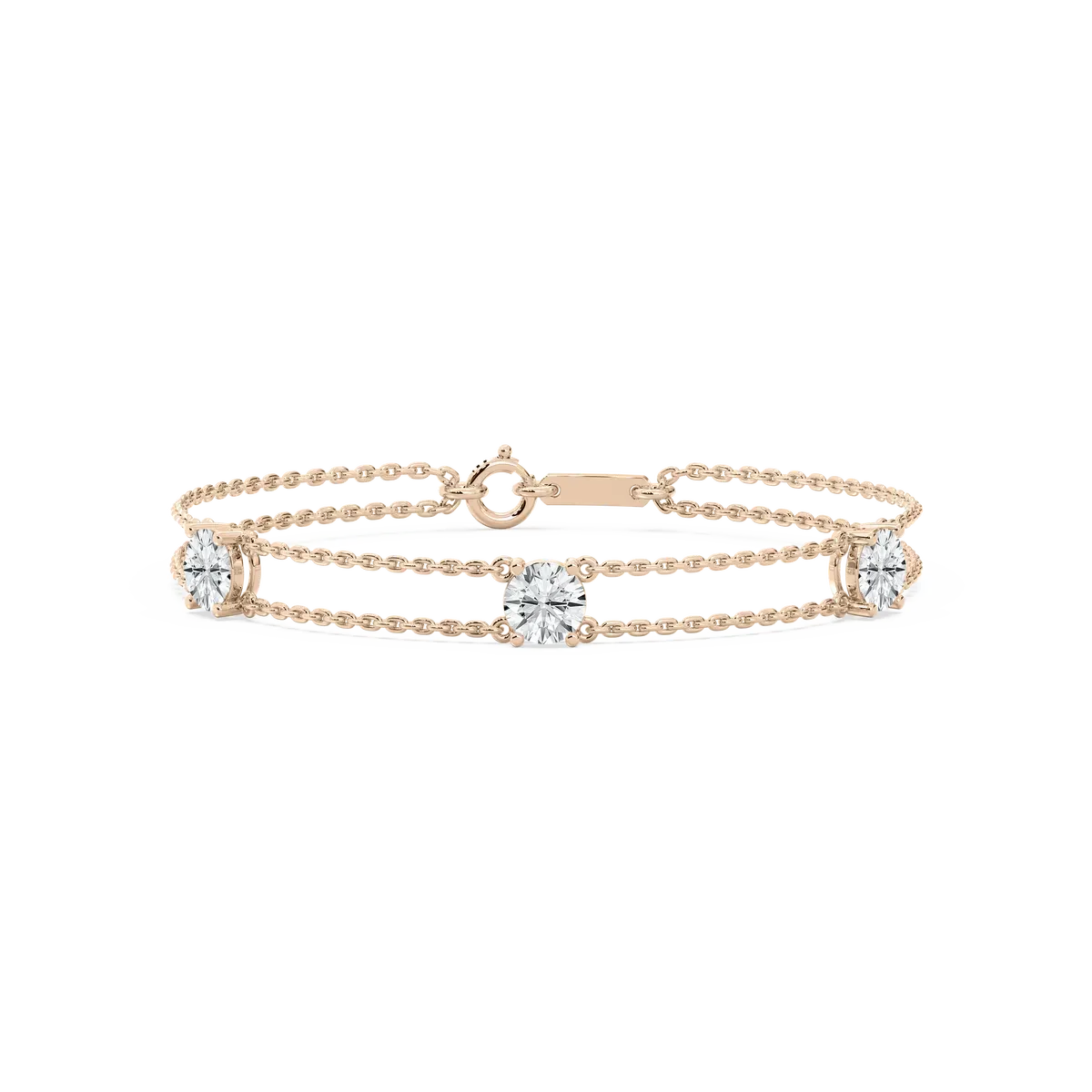 3 Carat Round Diamond Aurea Fashion Bracelet