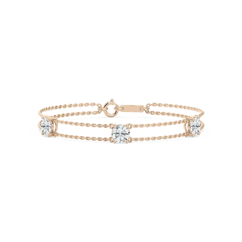 3 Carat Round Diamond Aurea Fashion Bracelet