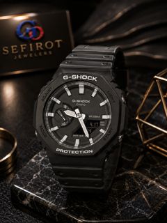 Black Rose Gold G-Shock Watch