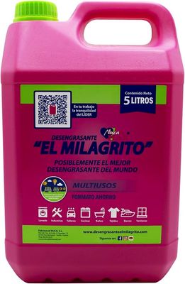 Milagrito Quitagrasas Garrafa 5 L