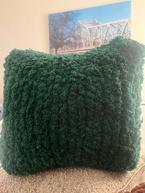 Chunky Chenille Lumbar Pillow