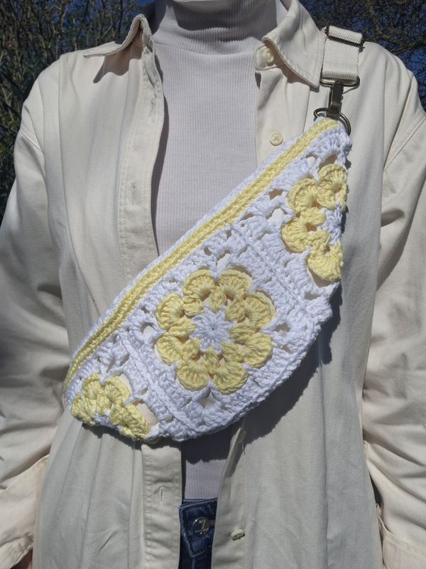 Banane Granny Fleur - 100 % coton