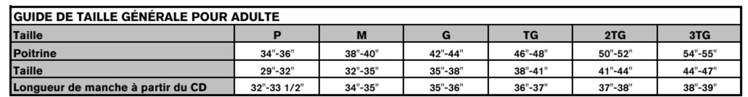 Chandail manche longue