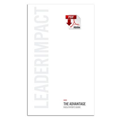 The Advantage Facilitator's Guide (PDF Download)