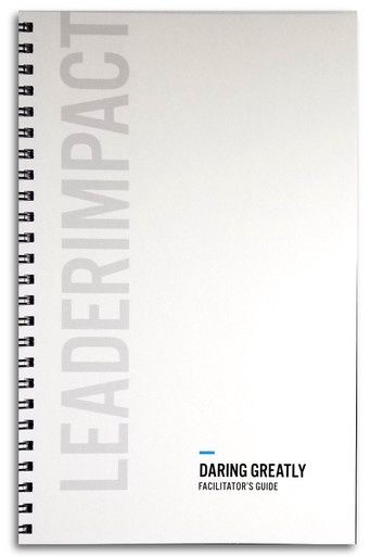 Daring Greatly Facilitator's Guide (Hard copy)