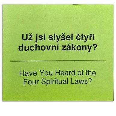 Have You Heard of the Four Spiritual Laws? - Czech/English