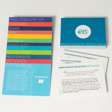 P2C Students Mentorship Resource Cards