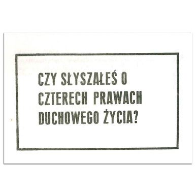 Have You Heard of the Four Spiritual Laws? - Polish