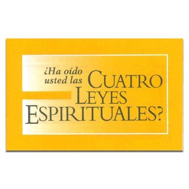 Have You Heard of the Four Spiritual Laws? - Spanish