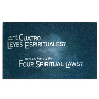 Have You Heard of the Four Spiritual Laws? - Spanish/English