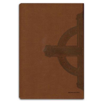 NLT Holy Bible, Filament Enabled Edition (Celtic Cross, Brown)