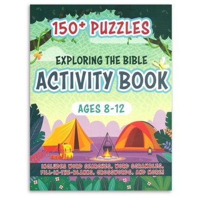 150+ Puzzles - Exploring the Bible Activity Book
