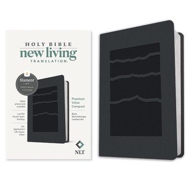 NLT - Compact Bible, Filament Enabled (Black Mountainscape)