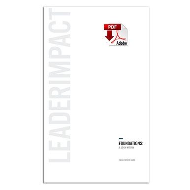 Foundations - Facilitator's Guide (PDF Download)