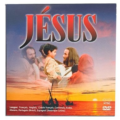 French Jesus Film DVD 8 Lang (Cb Sleeve) NTSC