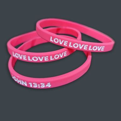 Faith Band, Pink: John 13:34,  Love Love Love