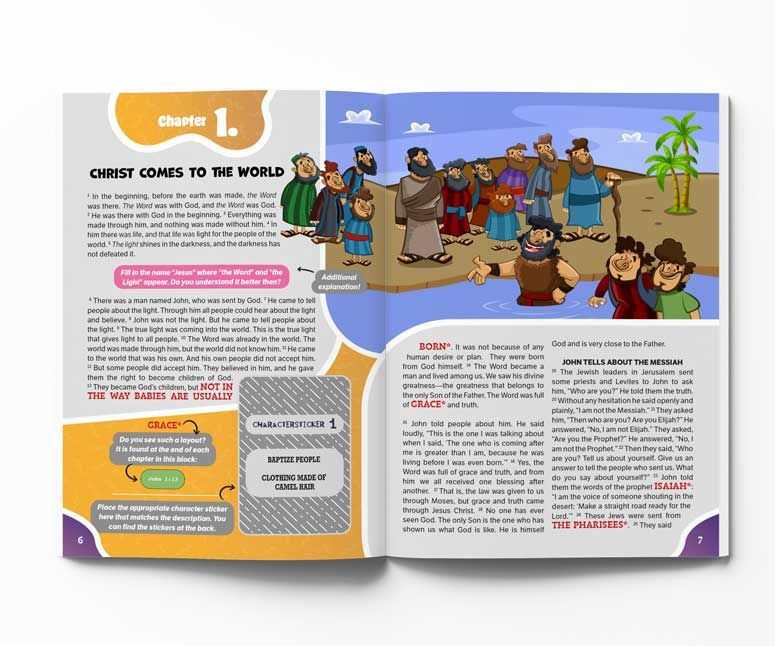 Junior Bible English (8+)