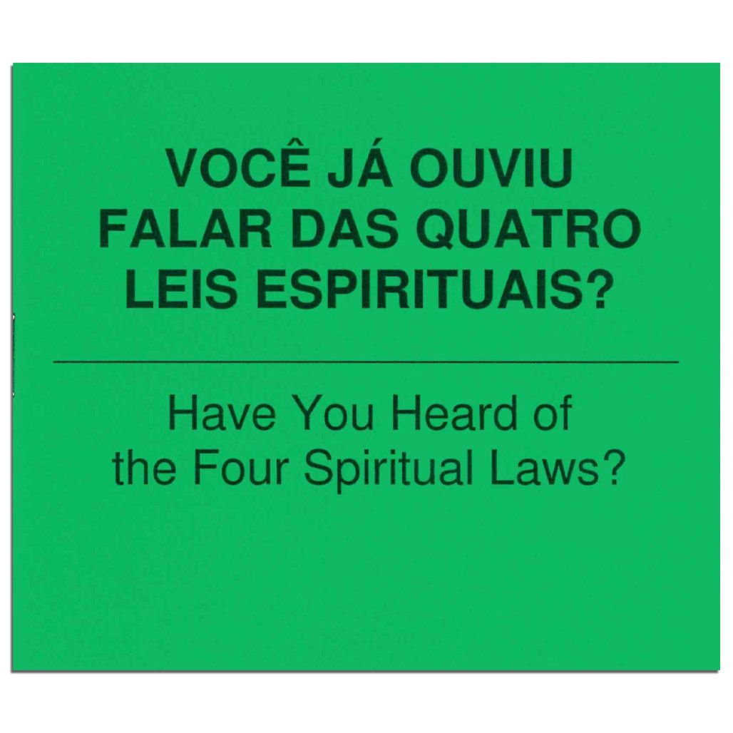 Have You Heard of the Four Spiritual Laws? - Brazilian-Portuguese/English - PDF