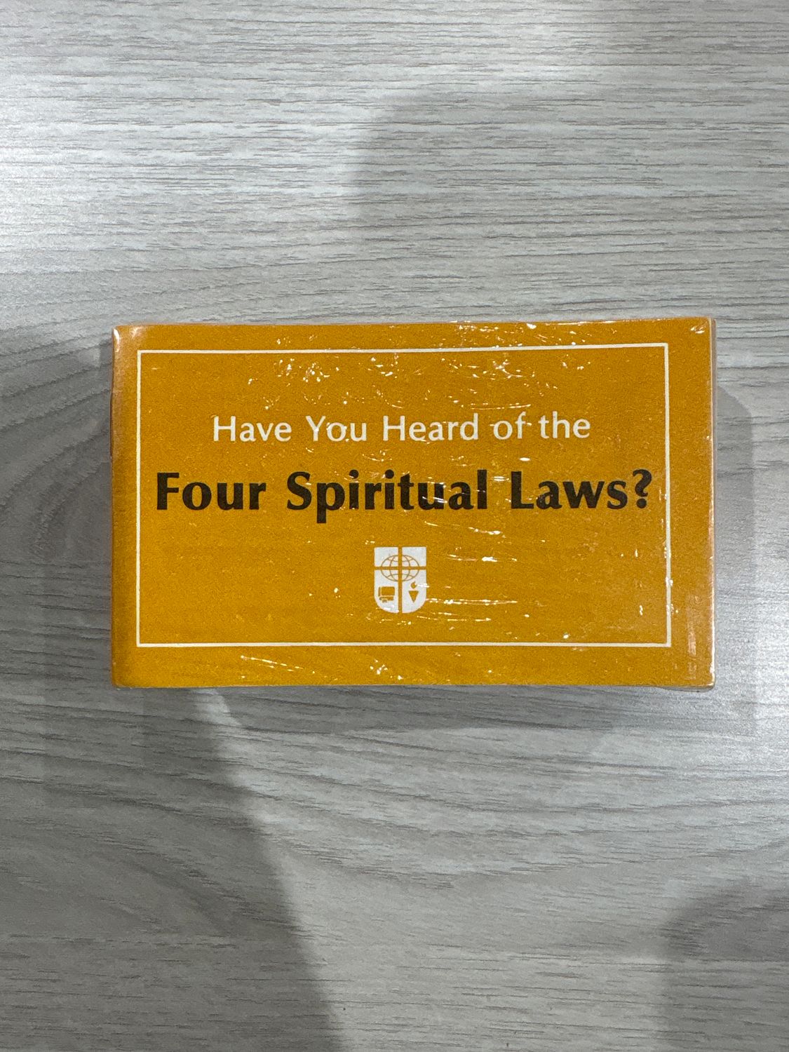 Have You Heard of The Four Spiritual Laws - Retro