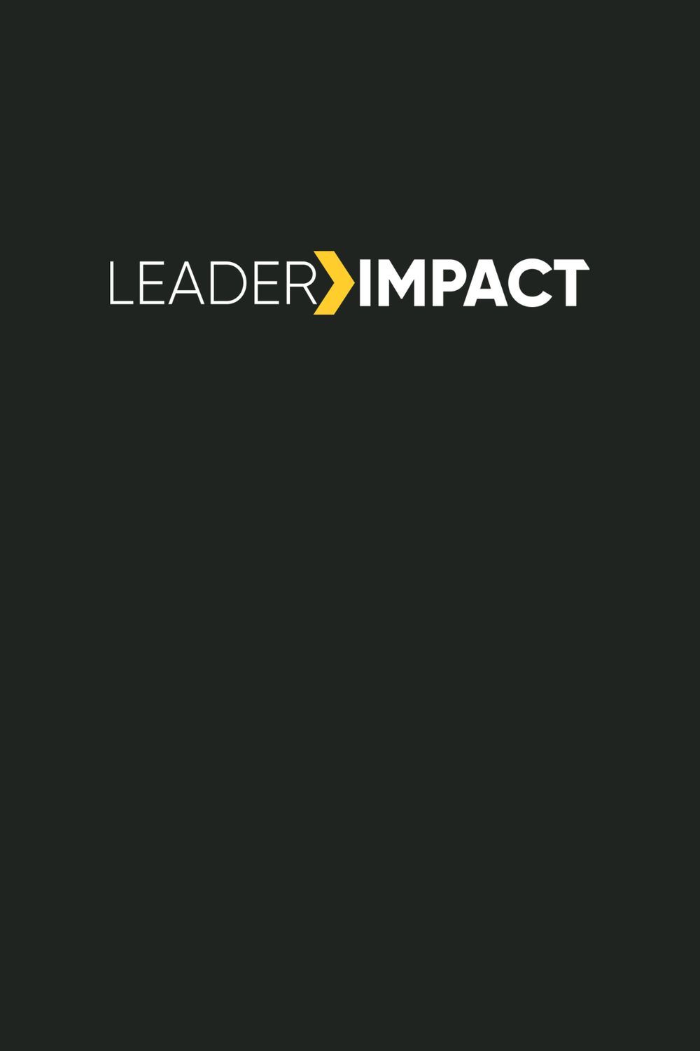 Leader Impact Journal