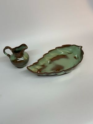 Frankoma Pottery Serveware, set of 2