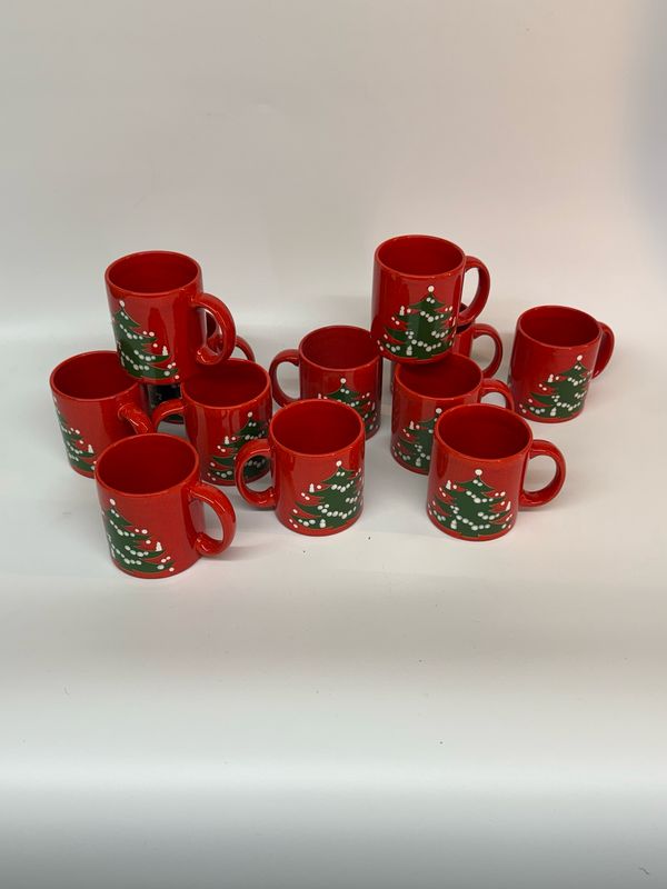 Waechtersbach Christmas Mugs, set of 12