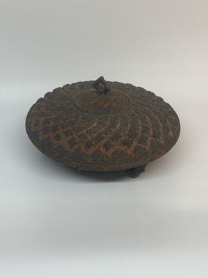 Studio Pottery Wood Fired Lidded Vessel