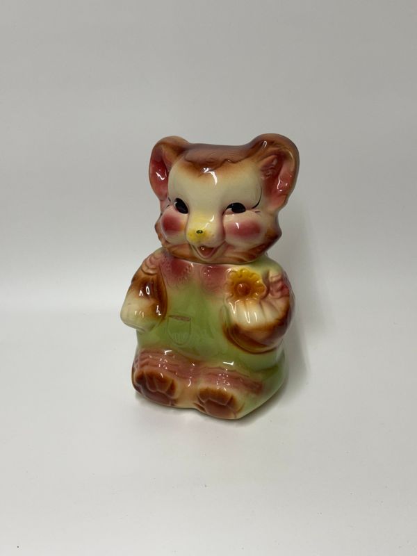 Teddy Bear Cookie Jar by American Bisque
