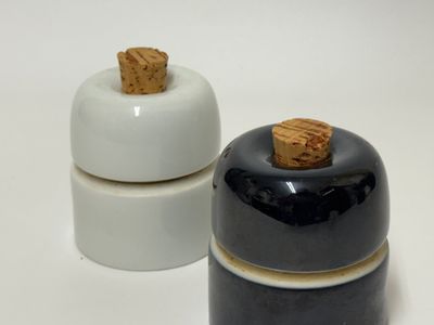 Bing and Grondahl Danish Salt and Pepper Grinders