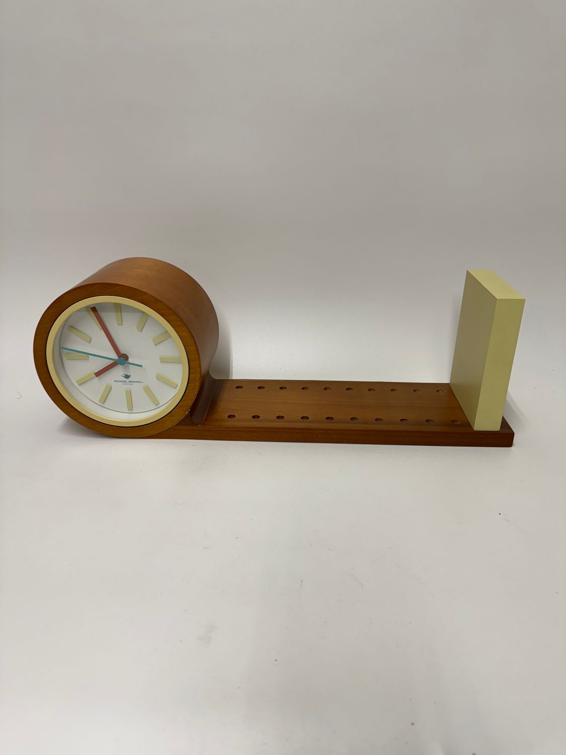 Micheal Graves Wall Mounted Clock + Bookshelf