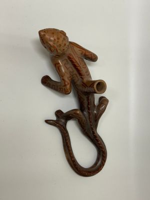 Mexican Lizard Candelabra by Heron Martinez Mendoza