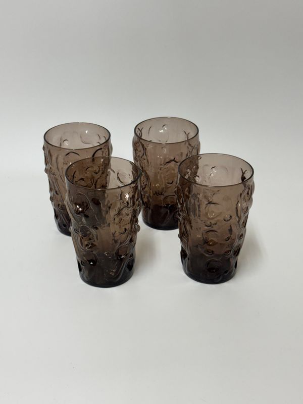 Bryce El Rancho Glass Tumblers, set of 4