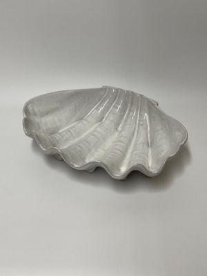 Frankoma Pottery Clam Shell Serving Bowl