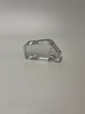 Japanese Lucite Water Buffalo Paperweight