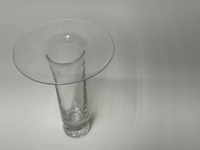 Blenko Modern Glass Vase by Don Shepherd