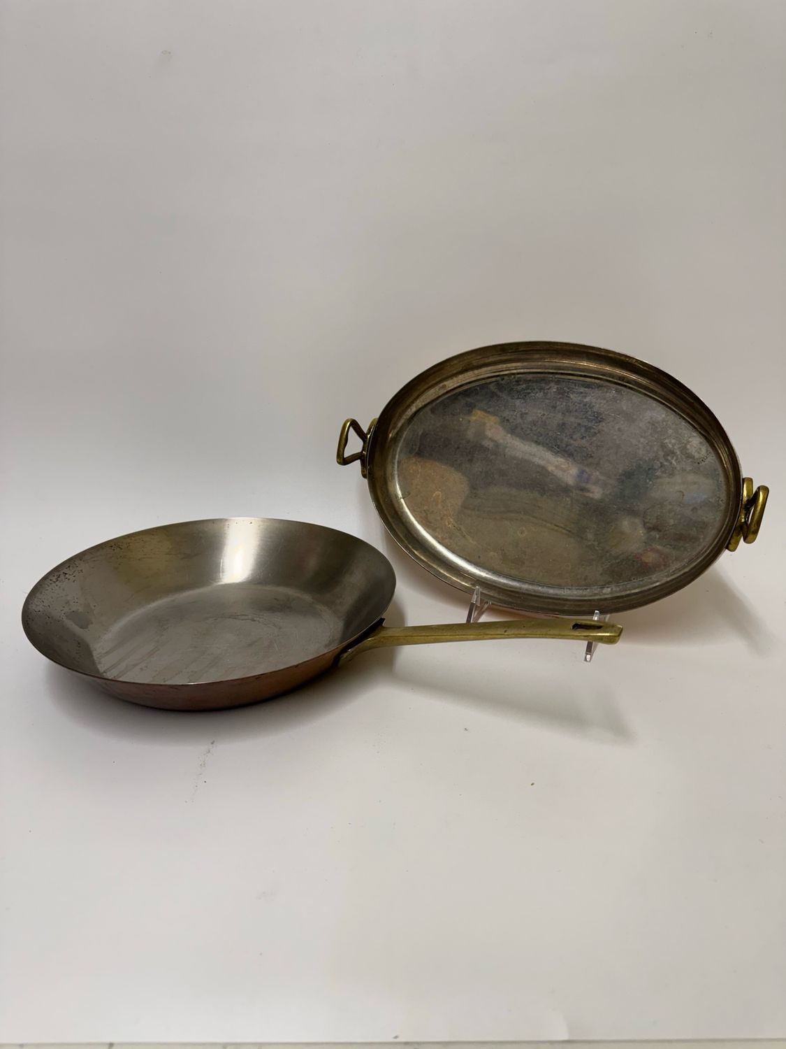 Copper Pans, set of 2