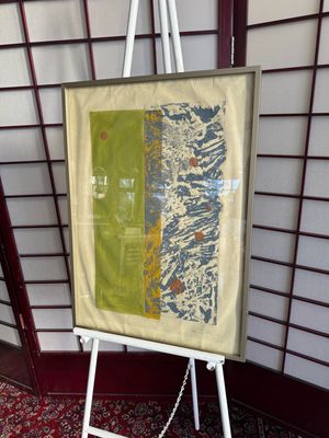 Palmeran Pimental Original Monotype Print