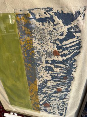 Palmeran Pimental Original Monotype Print