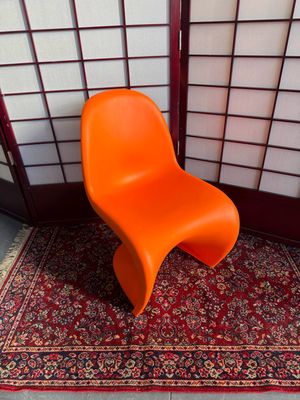 Panton Chair in Orange by Vitra