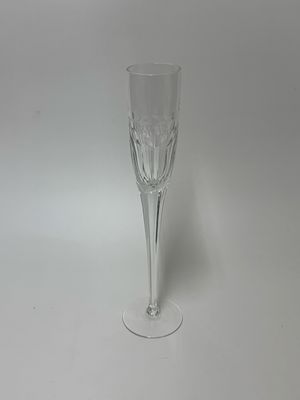 Crystal Champagne Flutes by William Yeoward, set of 5