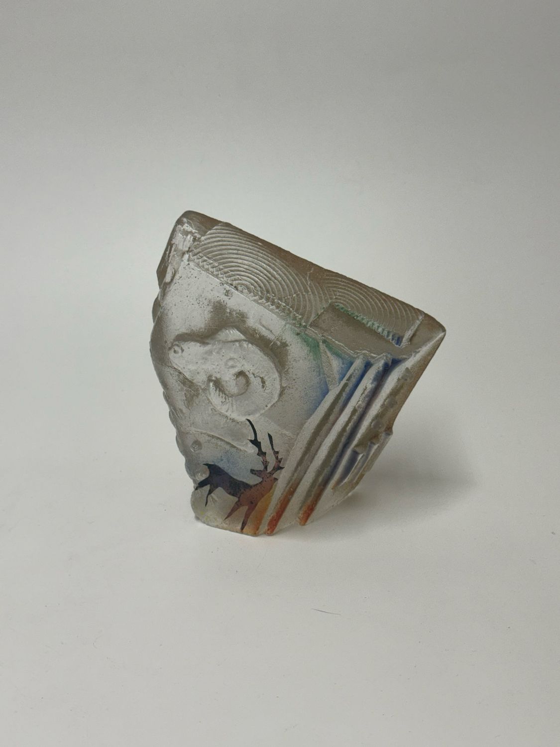 Glass Art Scultpure by Leslie Rowe Israelson