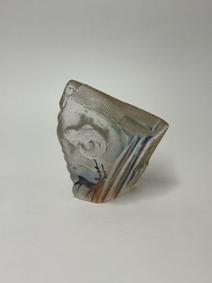 Glass Art Scultpure by Leslie Rowe Israelson