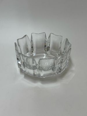 Orefors Sweden 'Corona' Crystal Serving Bowl